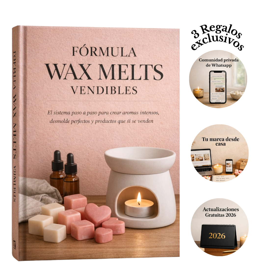 El sistema paso a paso para crear aromas intensos, desmolde perfecto y productos que sí se venden